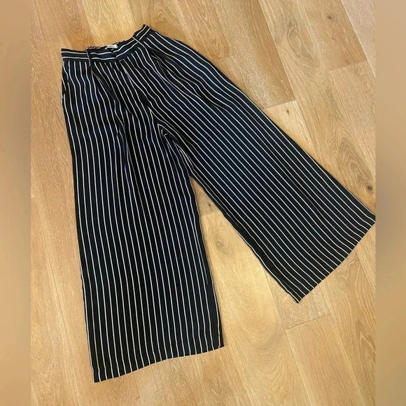 Tronjori Women High Waist Casual Wide Leg Long Palazzo Pants Trousers  Medium - Picture 8 of 12